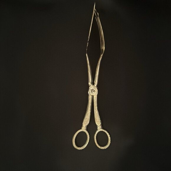 Vintage Silverplate Tea Set: Tray, Creamer, Sugar Bowl, Fork: E.P. Copper Canada - Picture 5 of 10